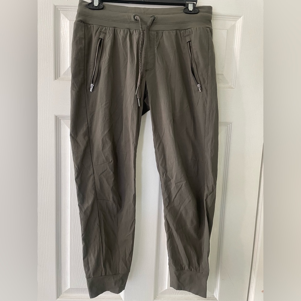 Athleta Olive Green Track Pants